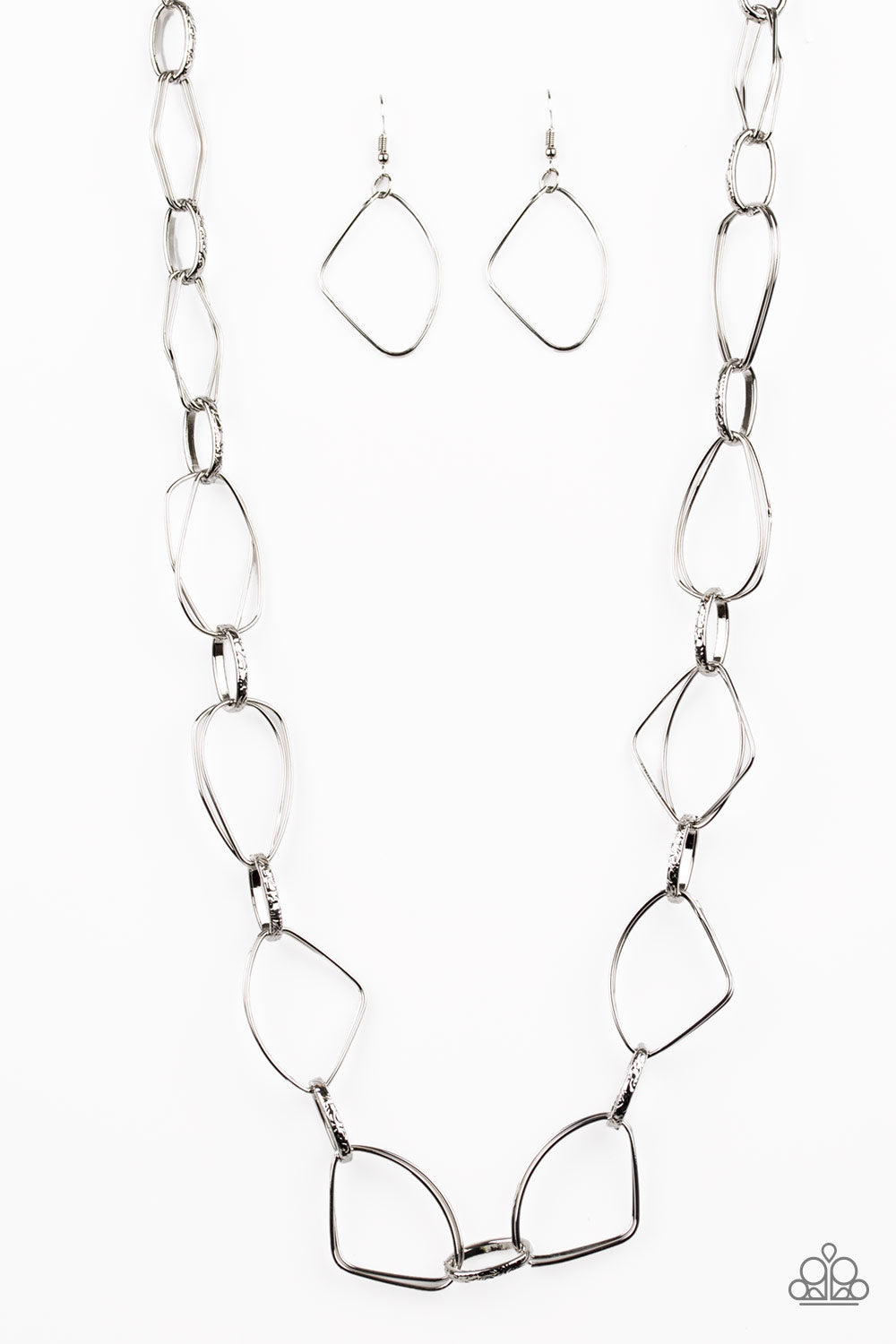 Attitude Adjustment - Silver Necklace