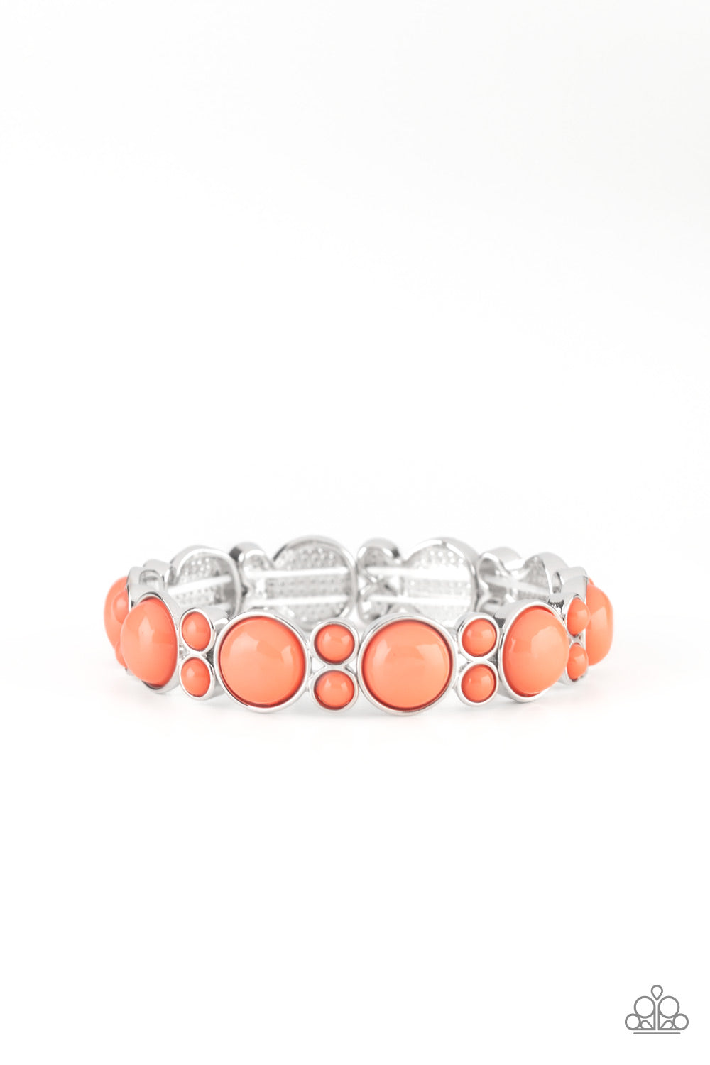 Bubbly Belle - Orange Bracelet