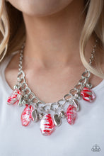 Load image into Gallery viewer, Chroma Drama Red Necklace
