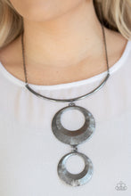 Load image into Gallery viewer, Egyptian Eclipse - Black Necklace
